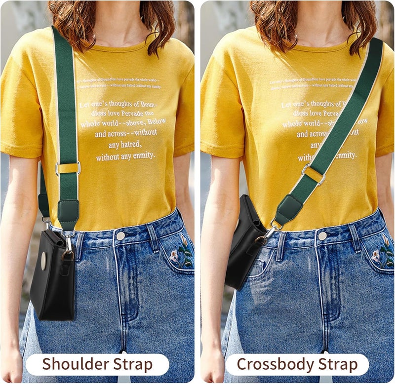 Hamdecro Store Purse Straps Replacement Crossbody, Universal Wide Shoulder Strap for Bags Adjustable Straps for Handbags - Image 3